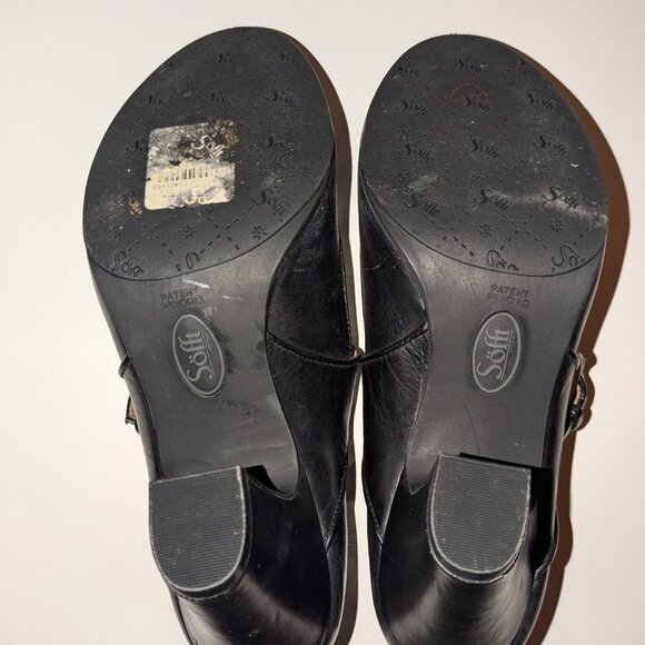 Söfft Premium Leather Mary Jane Pumps in Black – Size 10 - Picture 8 of 9